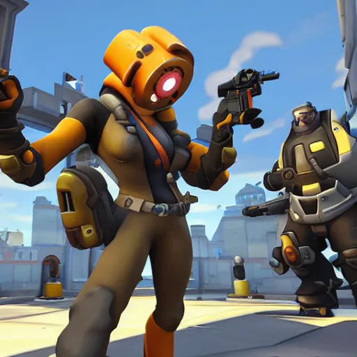 Image similar to tf2 but it's overwatch