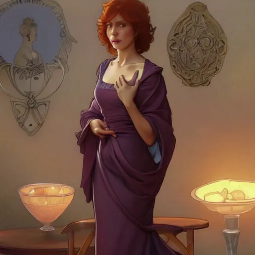 Prompt: lois griffin, family guy, intricate, elegant, highly detailed, digital painting, artstation, concept art, smooth, sharp focus, illustration, art by artgerm and greg rutkowski and alphonse mucha and william - adolphe bouguereau