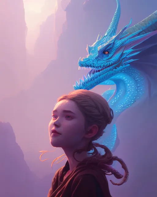 Image similar to highly detailed vfx portrait a dragon, stephen bliss, unreal engine, greg rutkowski, loish, rhads, beeple, makoto shinkai and lois van baarle, ilya kuvshinov, rossdraws, tom bagshaw, alphonse mucha, global illumination, detailed and intricate environment