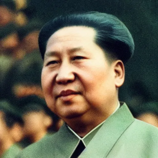 Prompt: mao Zedong selfie