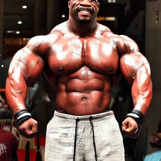 Image similar to asian terry crews