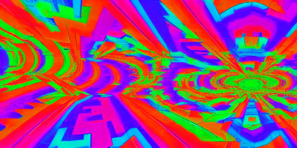 Image similar to psychedelic windows 95