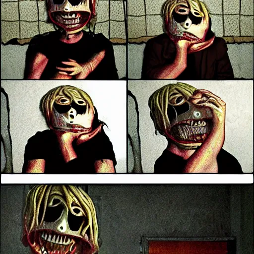 Image similar to creepypasta shitpost