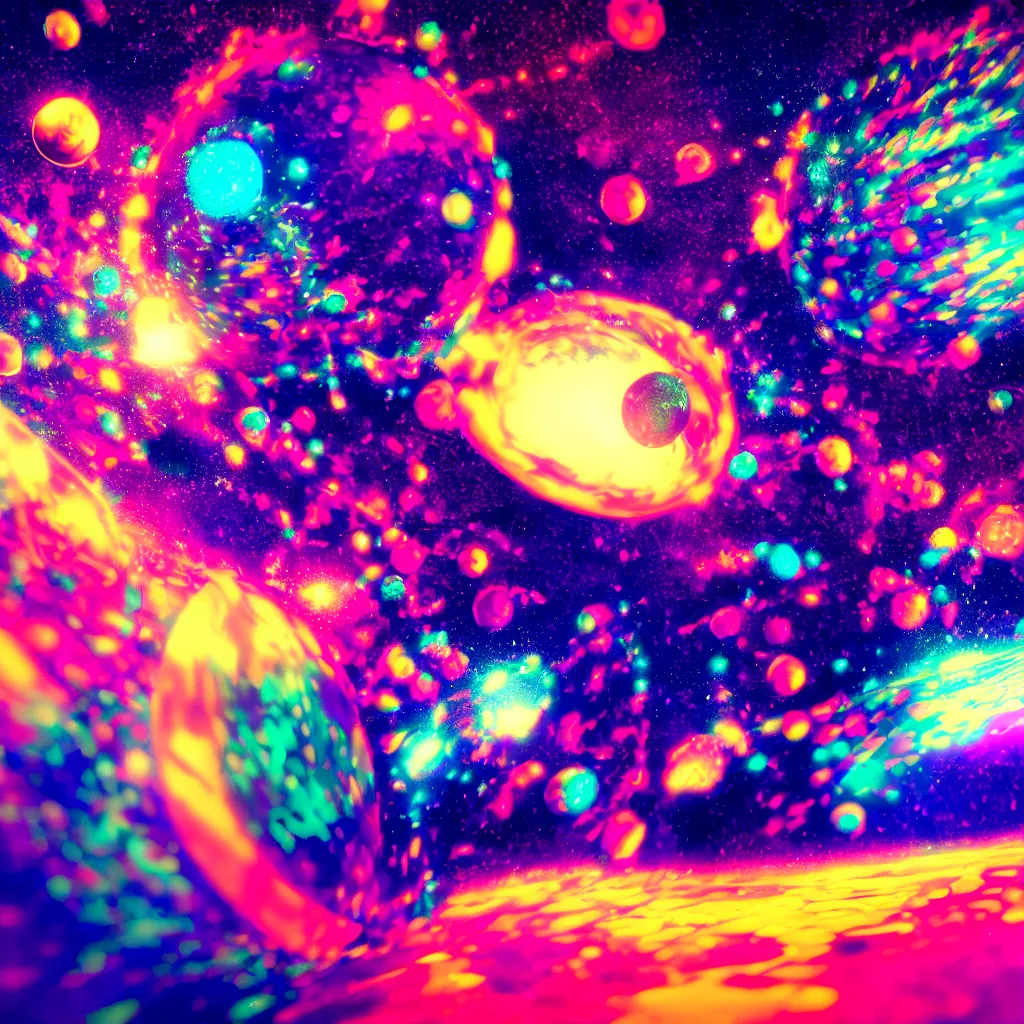 Prompt: colorful magic singularity in space, psydelic, ultra detailed, octane render, 8 k