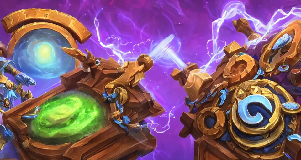 Image similar to the two complementary forces that make up all aspects and phenomena of life, from Hearthstone