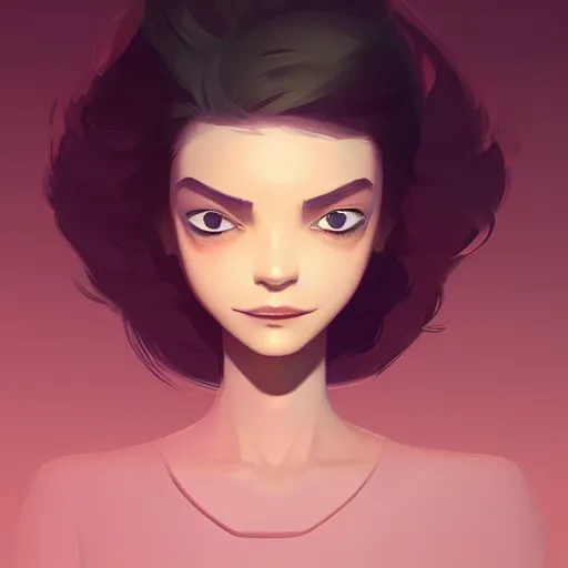 Image similar to face icon stylized minimalist contact 1 9 9 7, loftis, cory behance hd by jesper ejsing, by rhads, makoto shinkai and lois van baarle, ilya kuvshinov, rossdraws global illumination