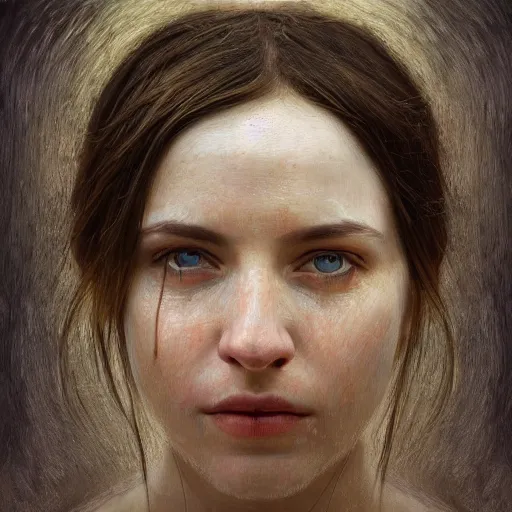 Prompt: cinematic minecraft, intricate, elegant, by alyssa monks, highly detailed, symmetrical face, expression desire, fine details, masterpiece, trending on artstation