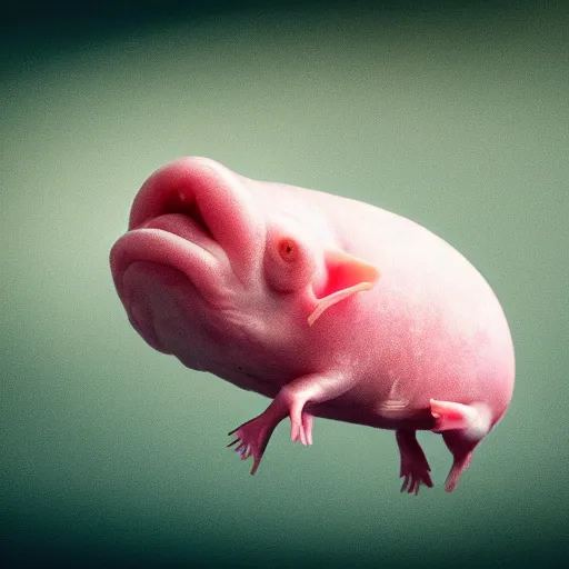 Prompt: blobfish, XF IQ4, 150MP, 50mm, F/1.4, ISO 200, 1/160s, natural light, Adobe Photoshop, Adobe Lightroom, photolab, Affinity Photo, PhotoDirector 365