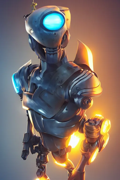 Image similar to epic mask helmet robot ninja portrait stylized as fornite style game design fanart by concept artist gervasio canda, behance hd by jesper ejsing, by rhads, makoto shinkai and lois van baarle, ilya kuvshinov, rossdraws global illumination radiating a glowing aura global illumination ray tracing hdr render in unreal engine 5