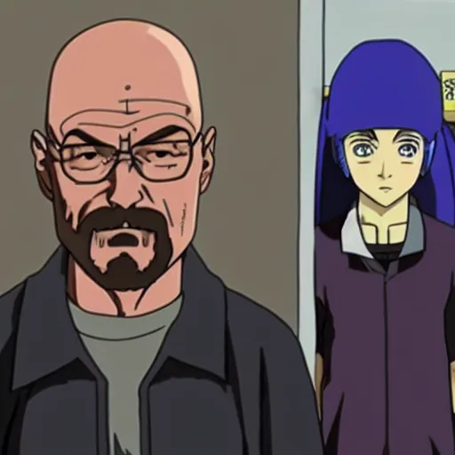 Image similar to Walter white in naruto