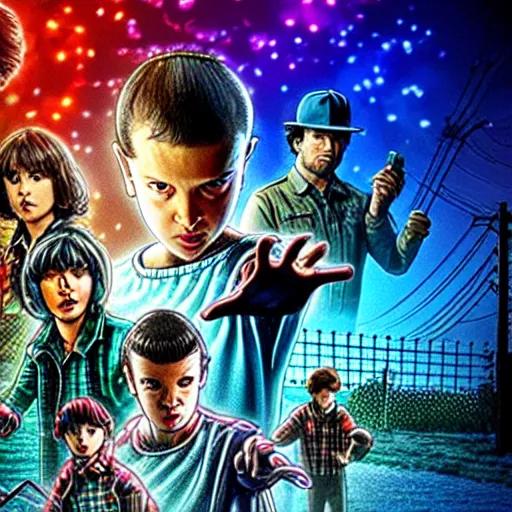 Image similar to Stranger Things 4 japanese version