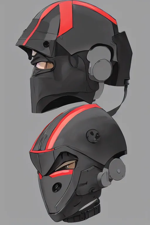 Image similar to robot ninja mask helmet metal gear solid training suit swat commando, aesthetic octane render, 8 k hd resolution, by ilya kuvshinov and cushart krentz and gilleard james, by carl warner and jim woodring, trending on artstation : 1. 5, sweet joy harmony color scheme