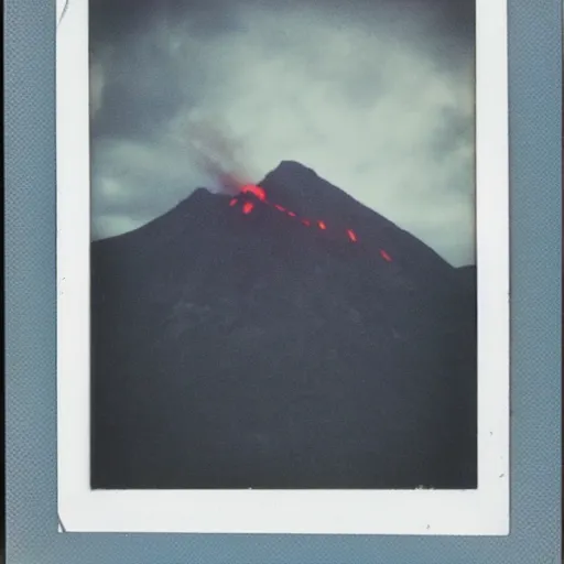 Image similar to polaroid photo of mordor