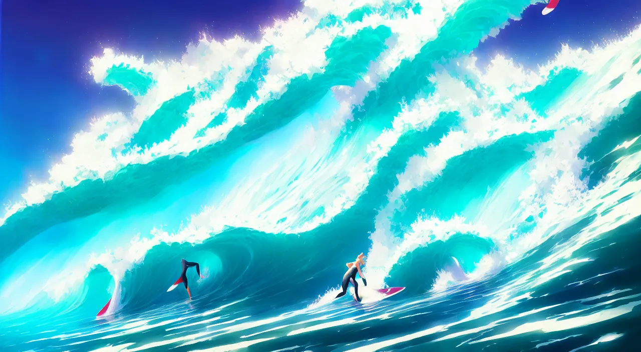 Anime Waves Facebook cover