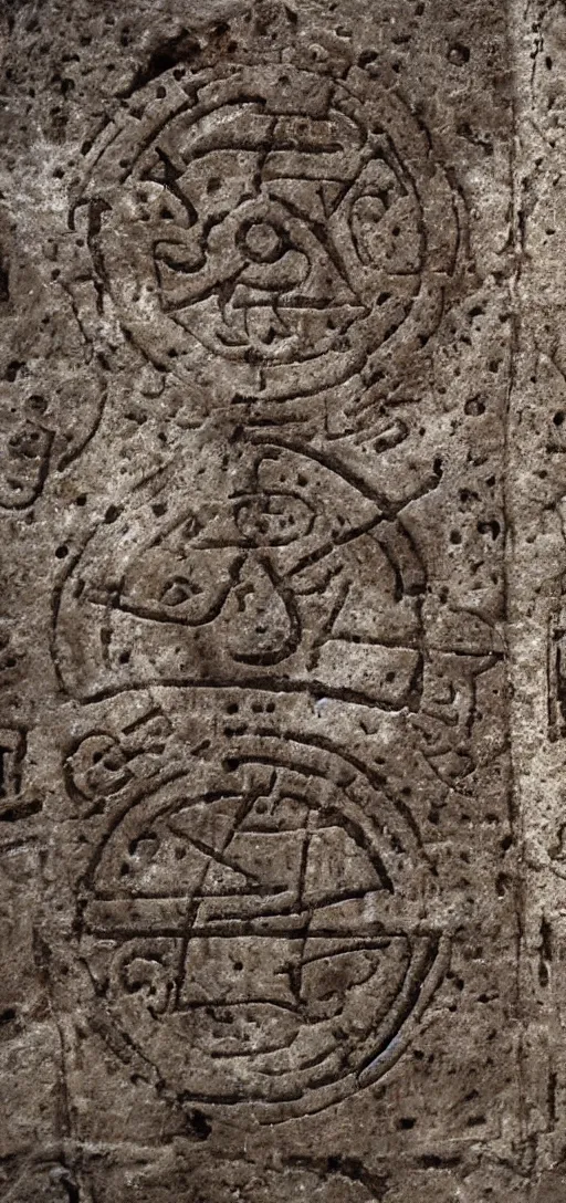Prompt: ancient symbols