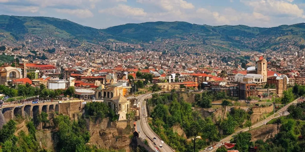 Prompt: tbilisi georgia