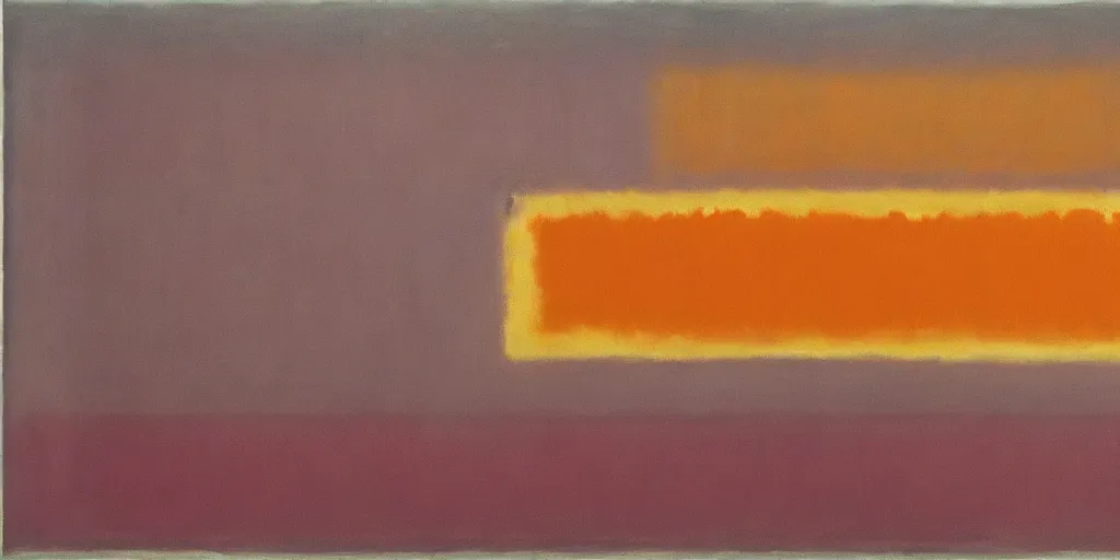 Image similar to Rothko painting