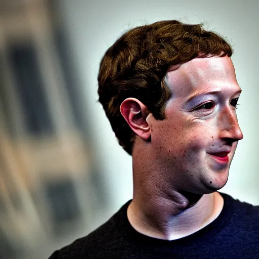 Image similar to Mark Zuckerberg dreaming about vr