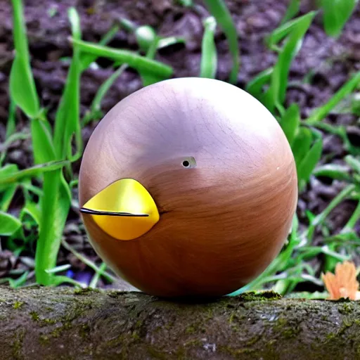 Prompt: spherical bird
