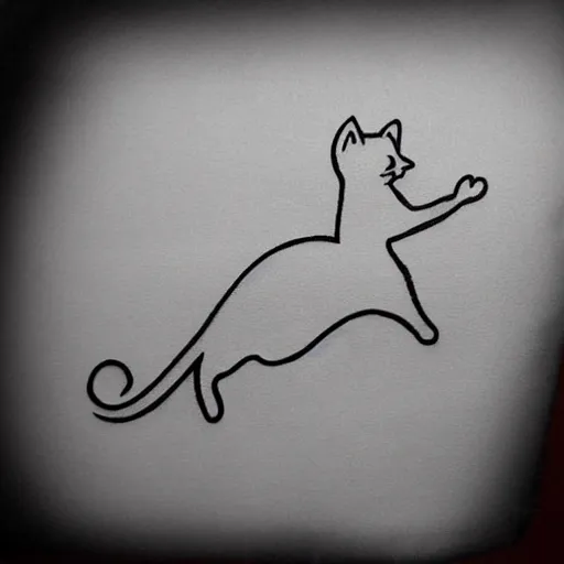 32 Magical Cat Moon Tattoo Designs for Men and Woman | Inku Paw