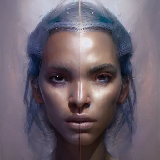 Image similar to a finely detailed portrait of a morph between the discord and youtube icon, futuristic, intricate, elegant, digital painting, trending on Artstation, concept art, smooth, sharp focus, illustration, by Ruan Jia and Mandy Jurgens and Artgerm and and william-adolphe bouguerea, award winning