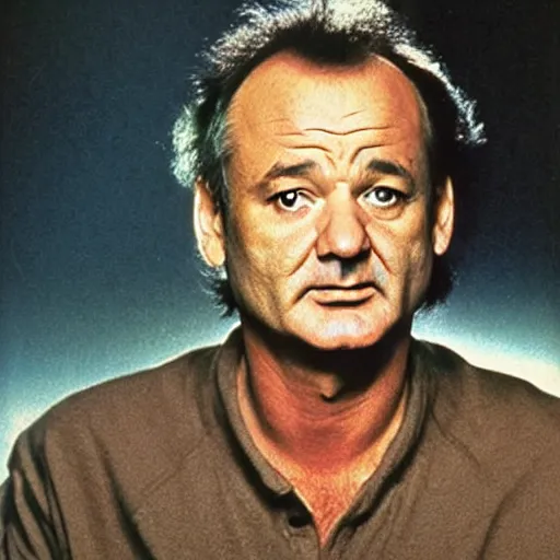 Prompt: bill murray in john carpenters the thing