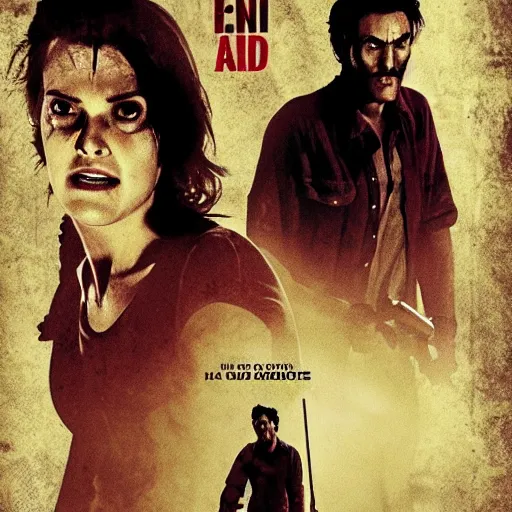 Prompt: the evil dead poster, epic, full hd, high quality