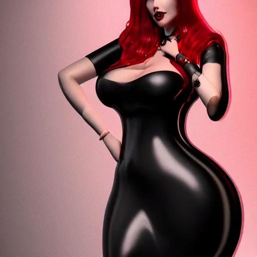 Prompt: curvy feminine hot goth woman with elegant red-black diamonds pattern latex dress, cgsociety, photorealistic, sublime-comfy-elegant ambience, 16k, smooth, sharp focus, trending on ArtStation, volumetric lighting, fully clothed, worksafe