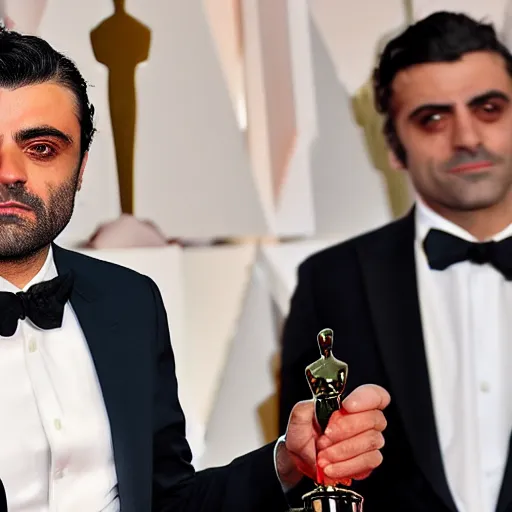 Image similar to plastic oscar isaac