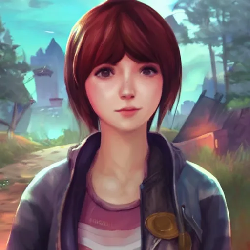 Image similar to League of Legends champion: Max Caulfield