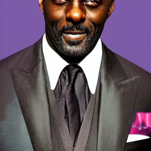Image similar to idris elba as two - face from batman the animated series