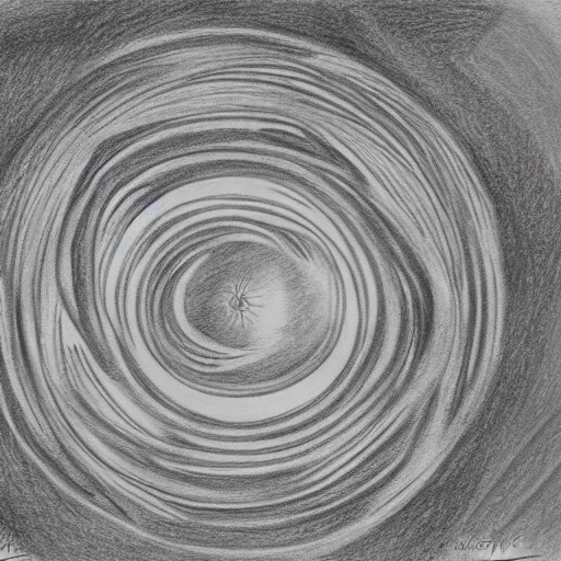 Image similar to voyager space craft realistic, pencil sketch