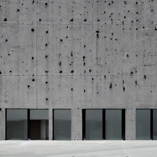 Image similar to beautiful façade with wavy concrete structure