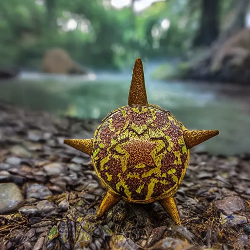 Image similar to national geographic photo of staryu, pokemon in the wild, intricate, portrait, 8 k highly professionally detailed, hdr, award winning