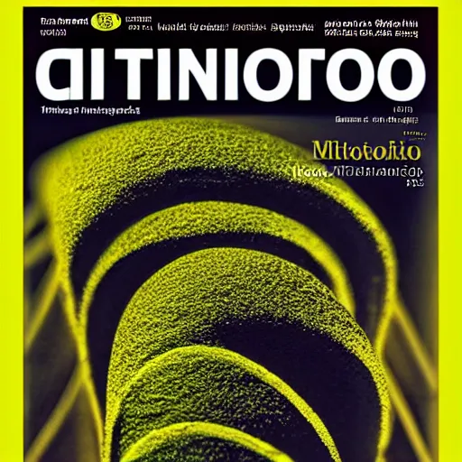 Image similar to tunneling electron microscope image of mitochondria. false color. mit technology review. nature journal cover. nobel prize winning. ultra detailed 8 k tif