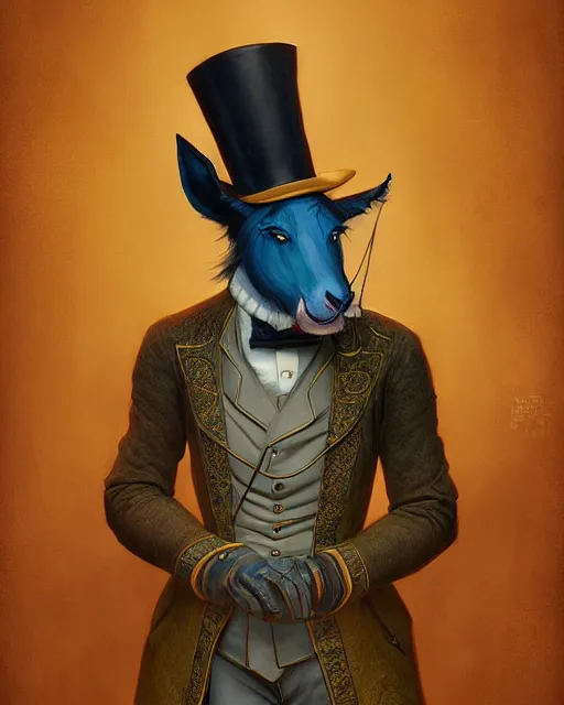 Prompt: anthropomorphic art of a detective horse bojack, victorian inspired clothing by artgerm, victo ngai, ryohei hase, artstation. fractal papersand books. highly detailed digital painting, smooth, global illumination, fantasy art by greg rutkowsky, karl spitzweg