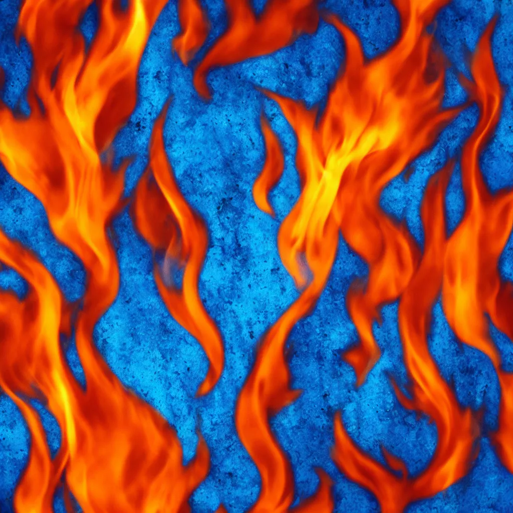 Image similar to flame texture, blue, 4k