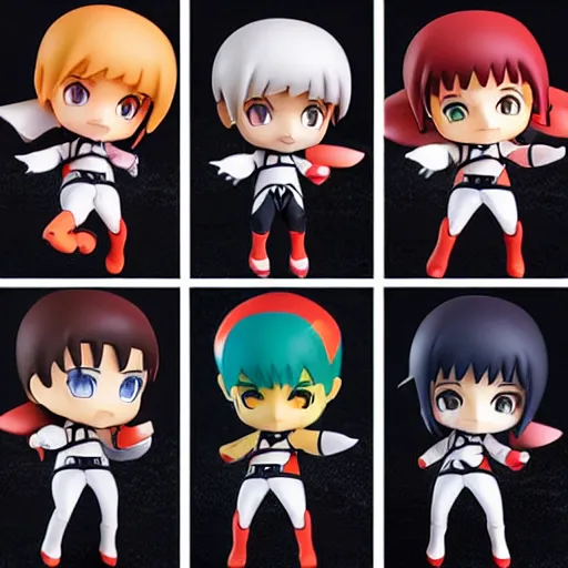 Prompt: high quality portrait flat matte painting of cute EVANGELION in the style of nendoroid and toon , flat anime style, thick painting, medium close-up