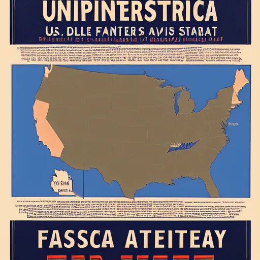 Image similar to fascist united states alternate history, highly detailed, 8 k