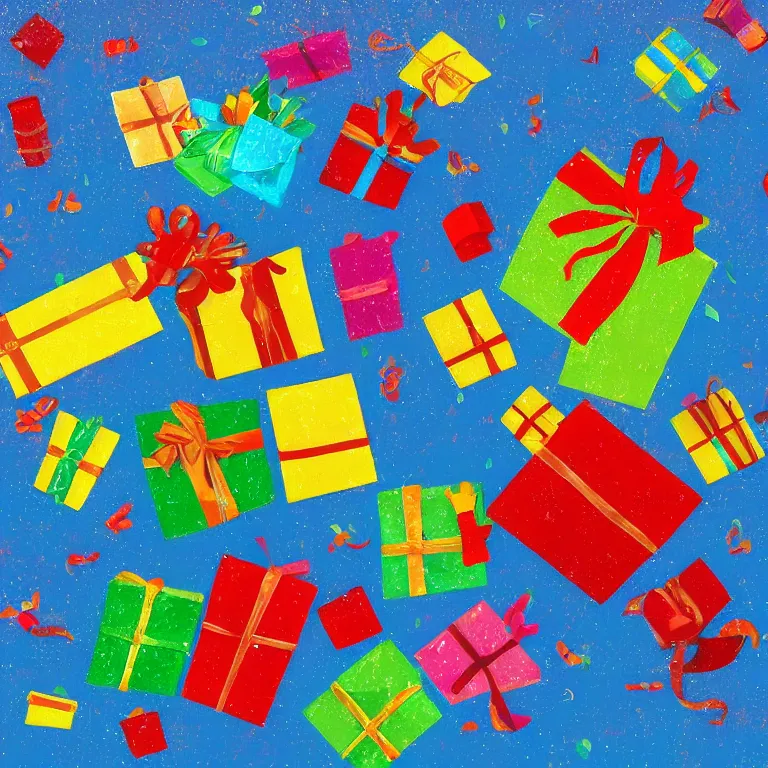 Image similar to its raining gifts