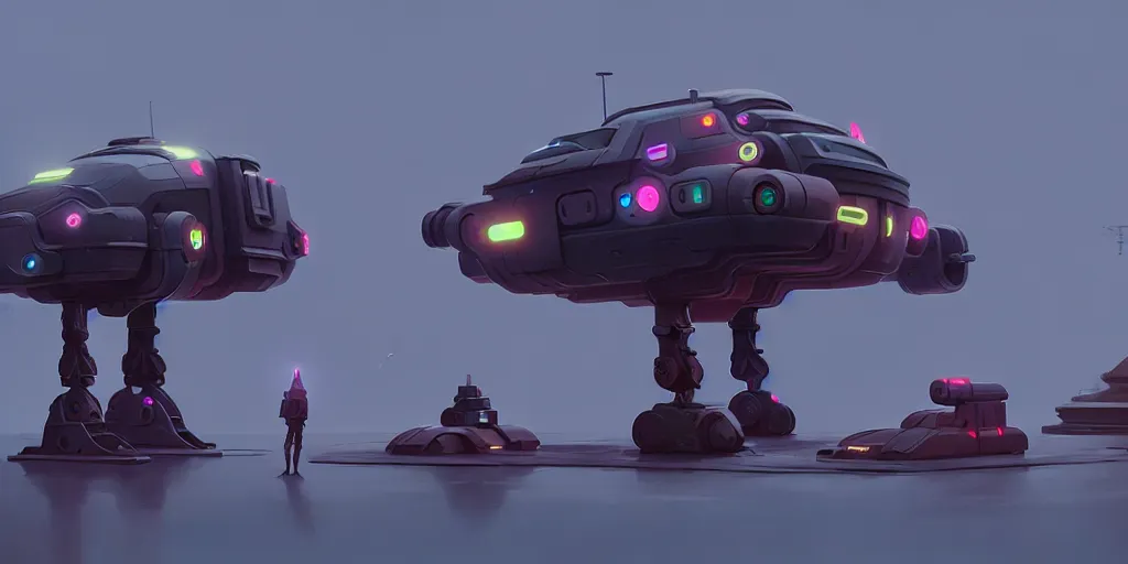 Image similar to futuristic sci - fi props and gadget, hard surface, collection, kitbash, parts, artstation, 8 k, shape and form, simon stalenhag