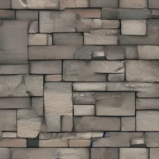 Image similar to a painterly stylized stone cladding texture