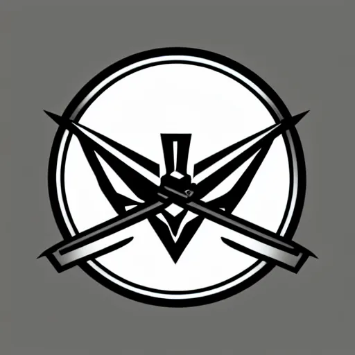 Image similar to vector symbol for a fictional guild, iconic, clean, white background, artstation, symbolic