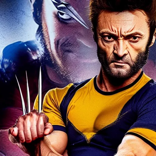 Prompt: Taaron Everton as Wolverine