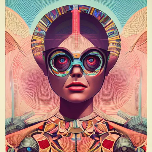 Image similar to portrait of godel's incompleteness theorem, by tristan eaton, victo ngai, peter mohrbacher, artgerm,