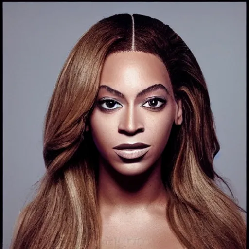 Prompt: bee with human face beyonce