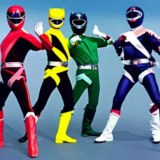 Image similar to Every single power ranger