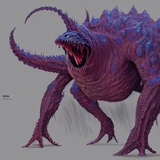 Image similar to jim henson studios creates zergling. concept creature. barlowe