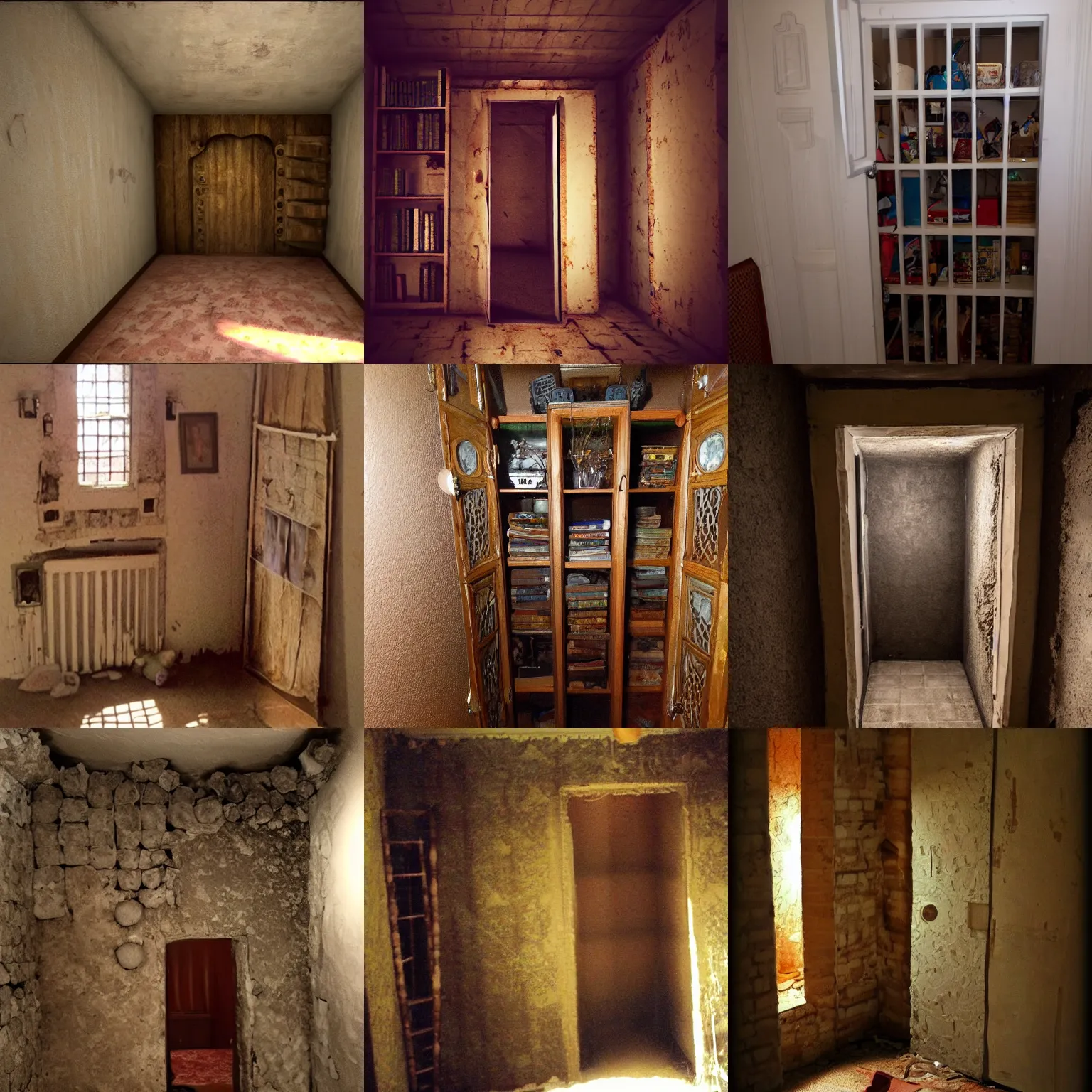 Prompt: a secret room i found in my house