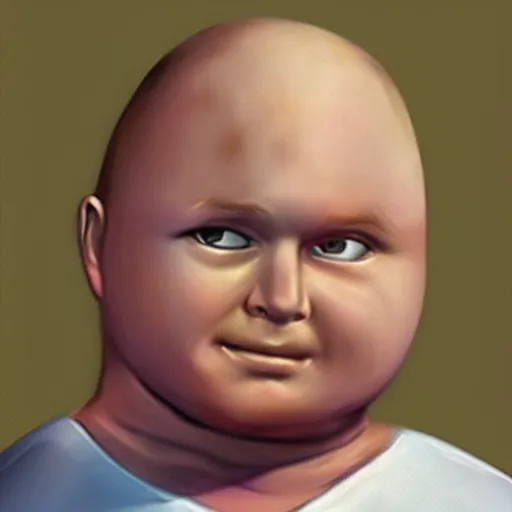 Image similar to hyper realistic photo of bobby hill